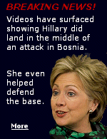 Clintons tale of landing at Tuzla airport under sniper fire and then running for cover was simply not credible.